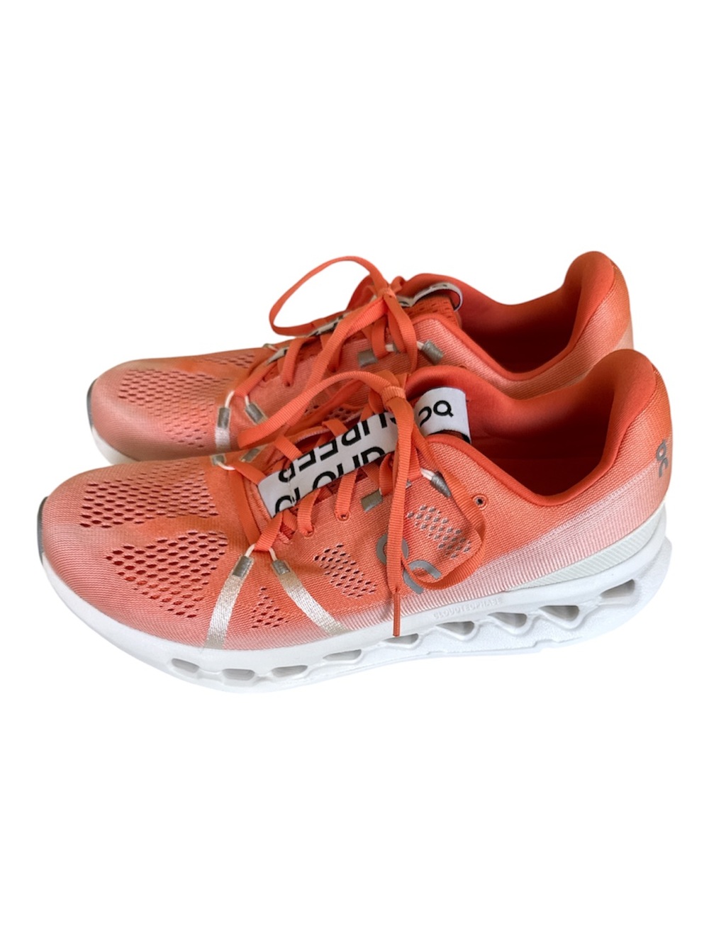 On Cloud Surfer Men's Running Athletic Shoes in Orange Size 10.5 - Picture 3 of 5
